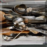 S14. Sterling silver utensils. 